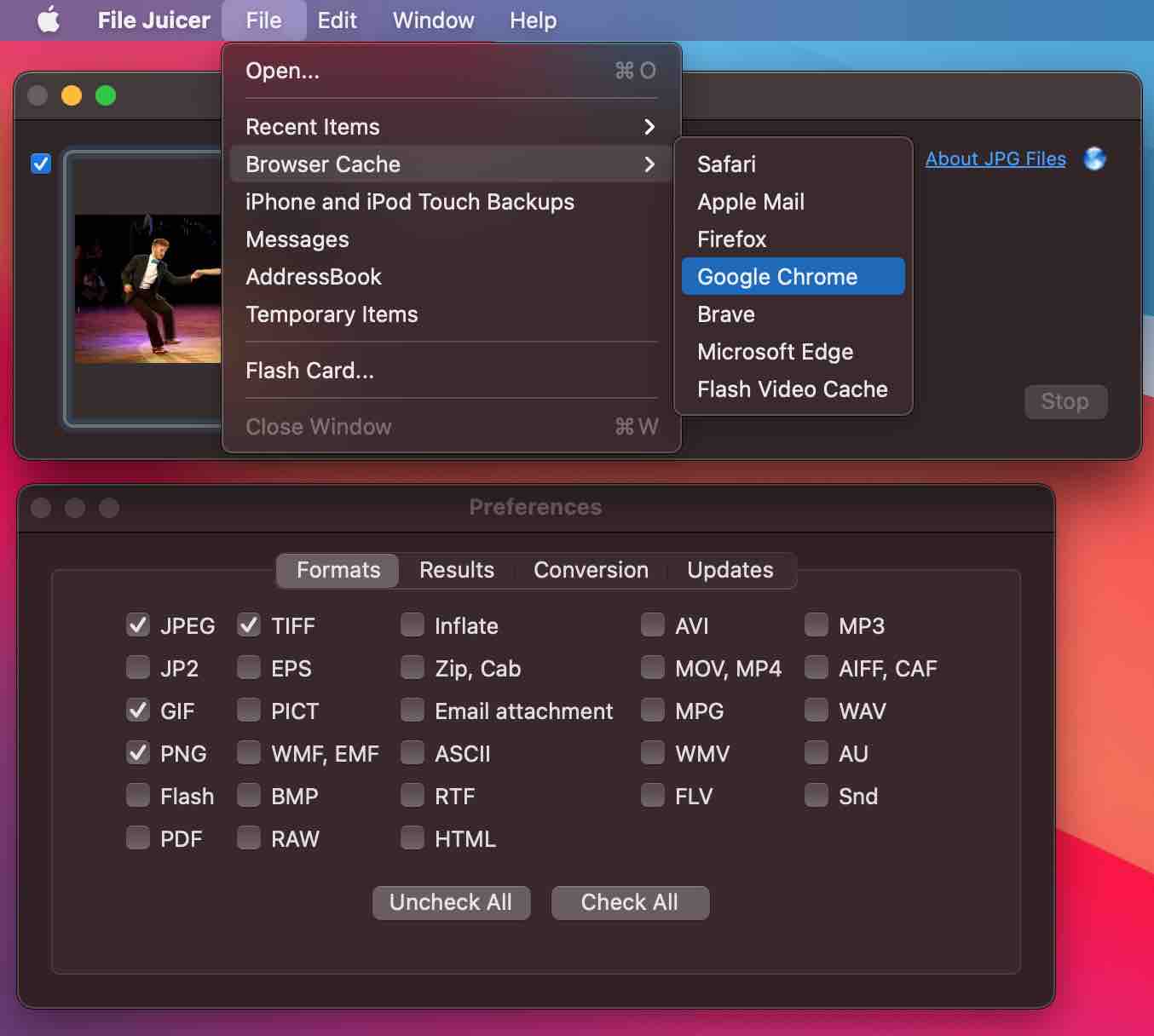 View Google Cache and Pick Which Formats to Save