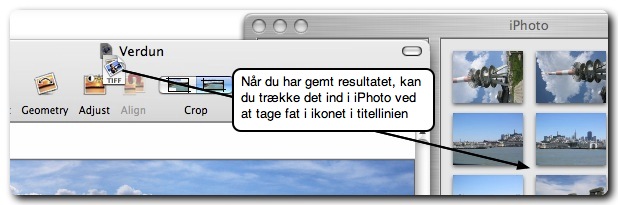 Titel ikon på vindue