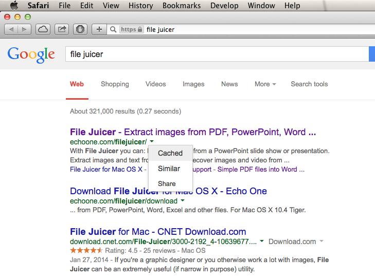 Google Cache