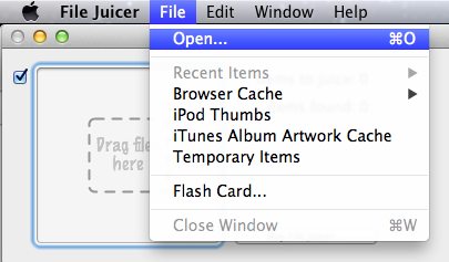 Select the iPod