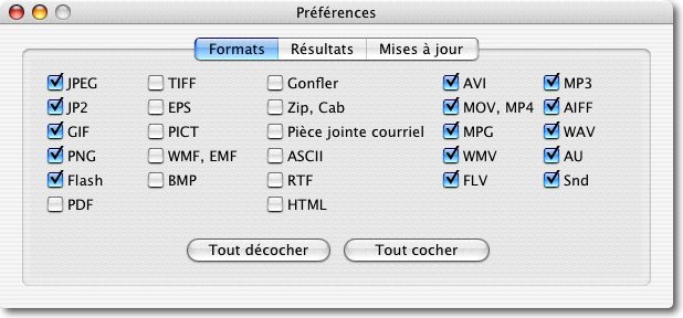 Formats